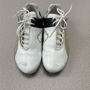 Puma Men's White and Tan Athletic Shoes size6